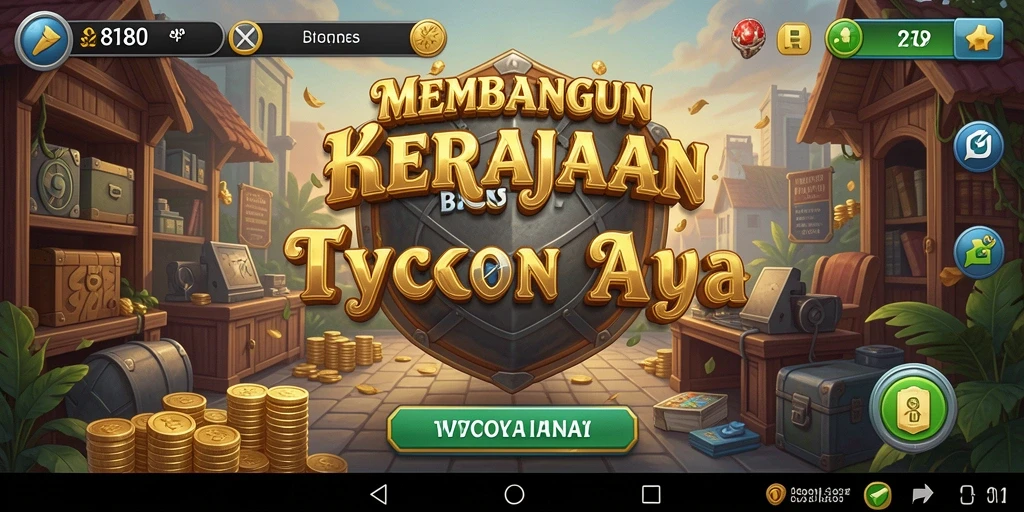 Tampilan gameplay menarik dari 8180, menunjukkan kebangkitan bisnis Tycoon.