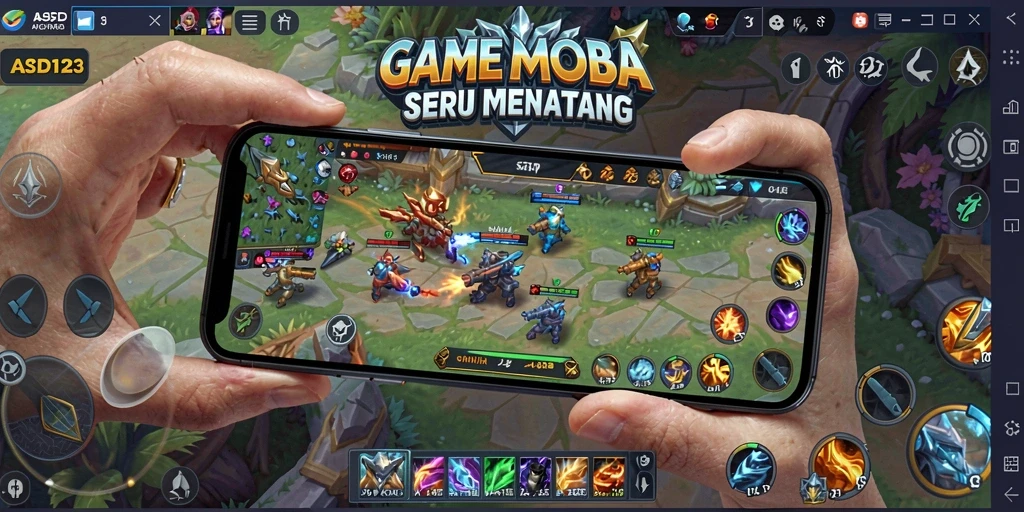 Tangkapan layar gameplay <strong>ASD123</strong> menunjukkan aksi pertempuran hebat antara karakter.