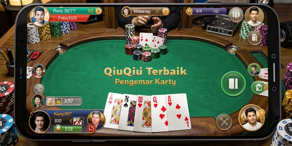 Tampilan gameplay QiuQiu yang seru dan menarik di EOS77.