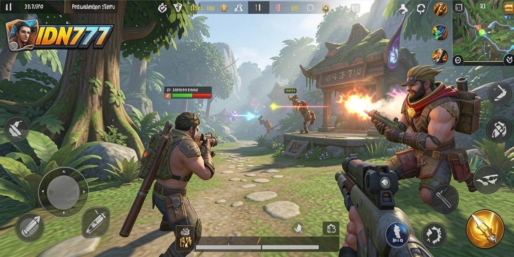 Gameplay seru dan mendebarkan dalam IDN777 dengan aksi TPS yang intens.