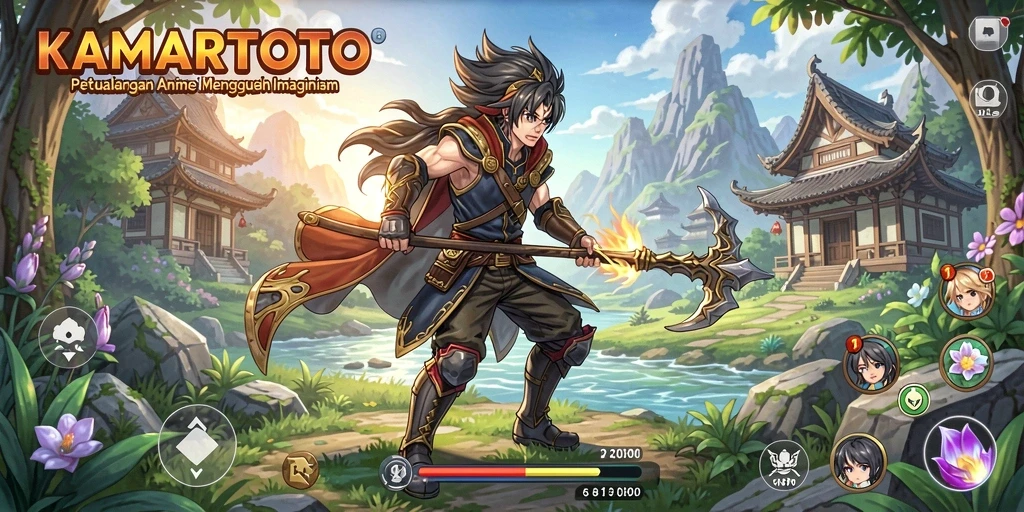 Tampilan gameplay KAMARTOTO yang menarik dan penuh aksi.