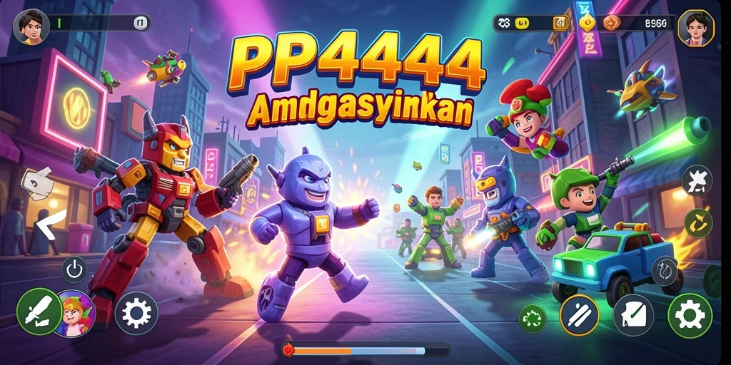Tangkapan layar PP444 menunjukkan gameplay yang menarik dan menantang.